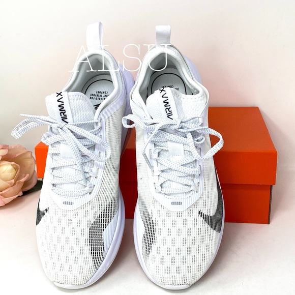 Nike Air Max Fly White Black Mtlc Silver W AUTHENT - Picture 3 of 8